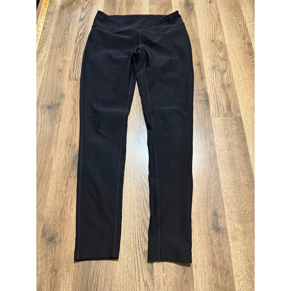 Mondetta Leggings Women Size M Black Yoga Pants Activewear Mid Rise Stretch
